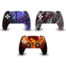OFFICIAL CHRISTOS KARAPANOS ART MIX VINYL SKIN FOR PS5 SONY DUALSENSE CONTROLLER