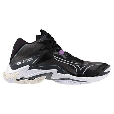 MIZUNO Wave Lightning Z8 MID V1GA2405 52 Black Silver Width MIZUNO Wave Lightning Z8 MID V1GA2405 52 Black Silver Width