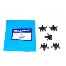 Land Rover Brake Pipe Clip Plastic Double Set x5 NTC9531 New