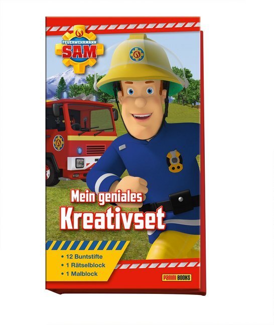 Feuerwehrmann Sam: Mein Geniales Kreativset (malblock, Rätselblock