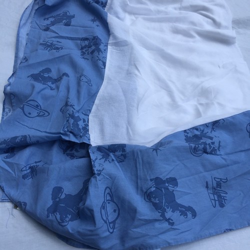 Toy Story Twin Bedskirt Disney Blue 12" Drop - Picture 2 of 6