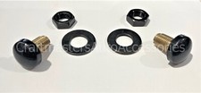 2 X Ranch Truck Cap Windowdoor Small Buttons Bd1891 Complete Wwasher And Nut