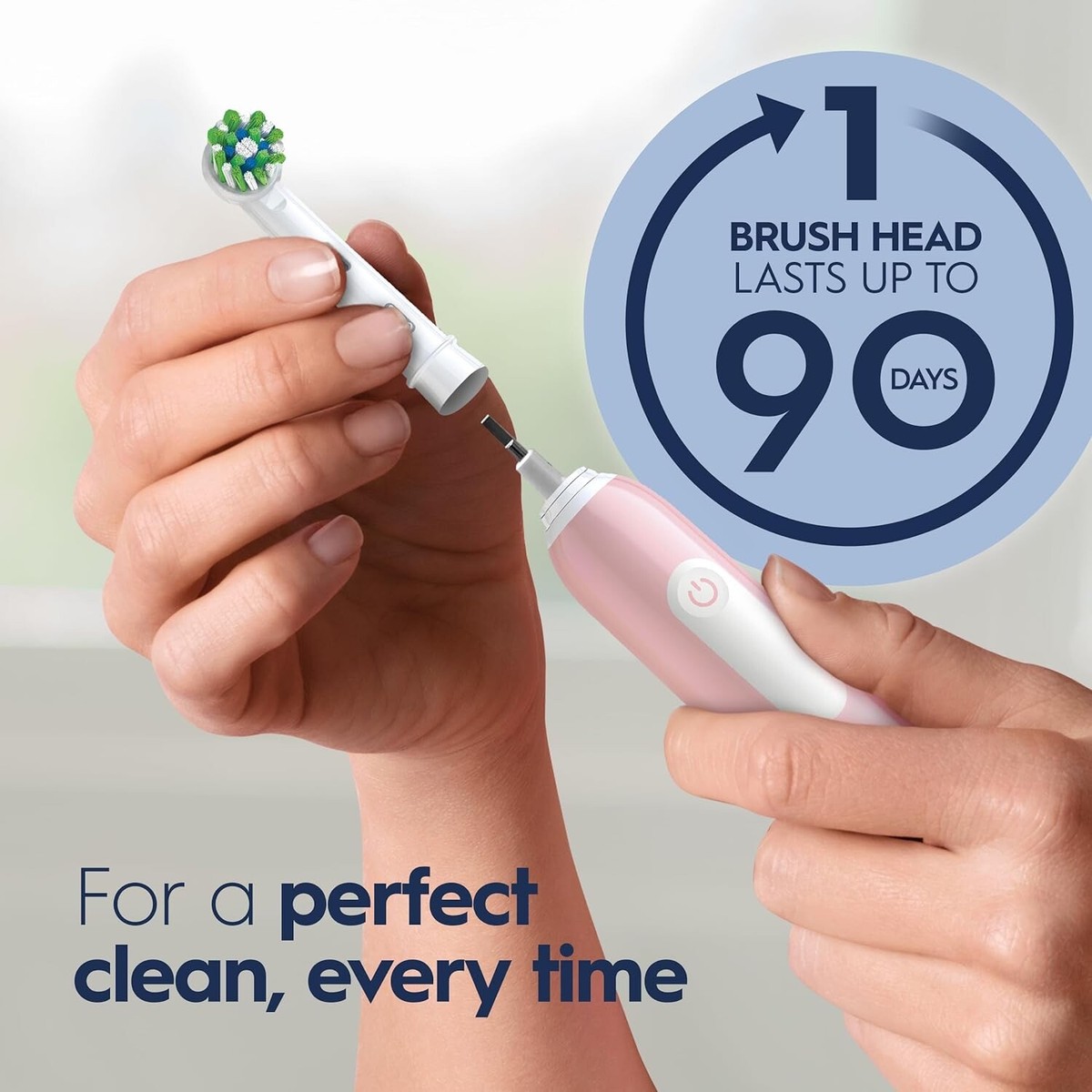 Oral-B Pro 1000 Electric Toothbrush - Pink for sale online