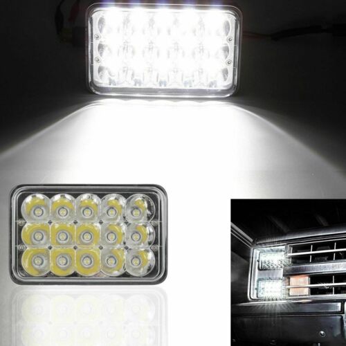 Faros LED 4""X6"" 4 piezas sellados haz alto/bajo para camioneta Chevy C10 81-1987 - Imagen 9 de 12