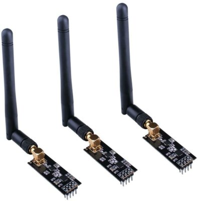 NRF24L01+ PA + LNA Funkmodul   Hochleistungs-2,4 GHz Transceiver mit SMA-Antenne