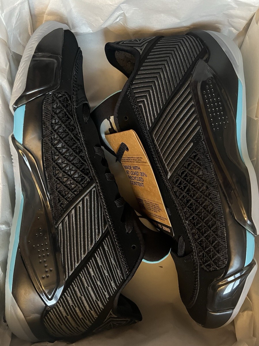 Buy Size 9.5 - Air Jordan 38 Low Black Gamma Blue online | eBay