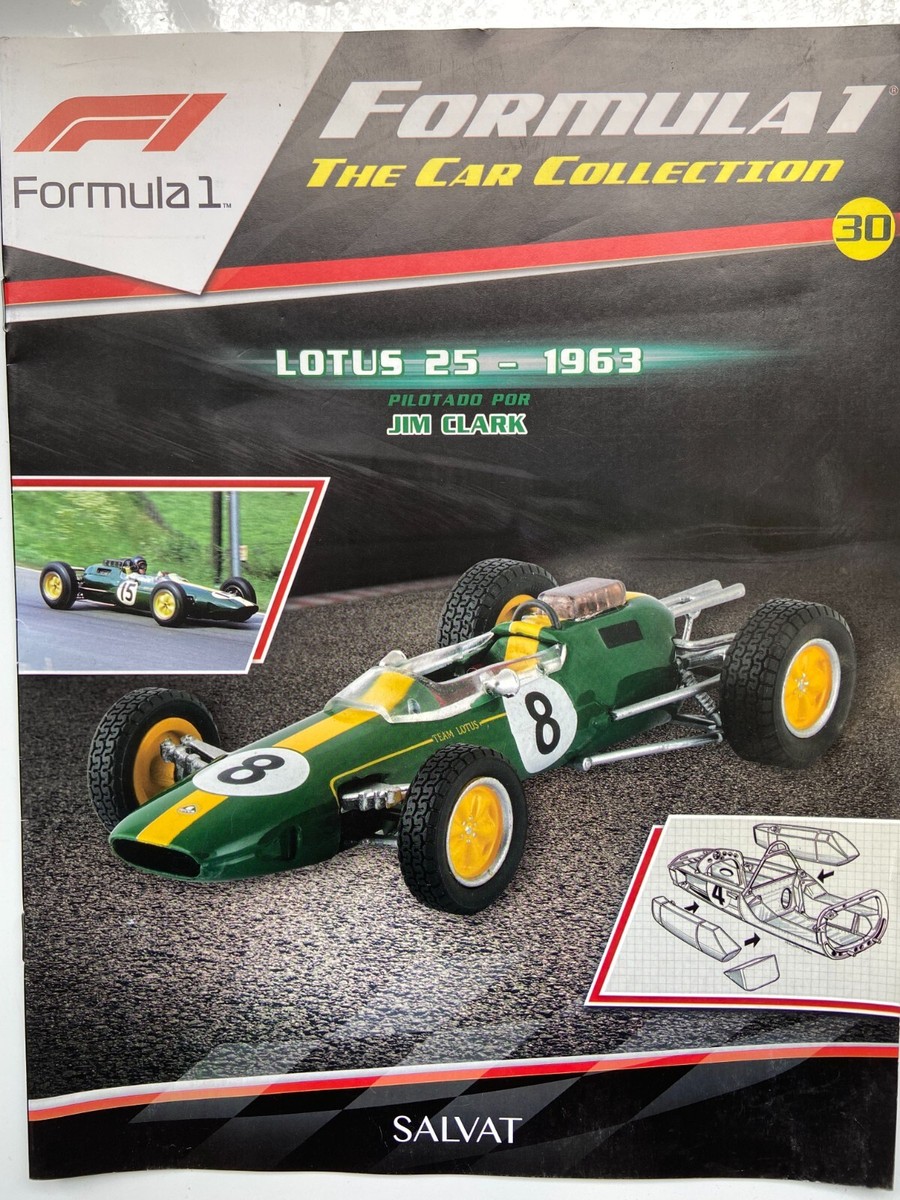 JIM CLARK LOTUS 25 1963 (SCALE 1:43) FORMULA 1 CAR COLLECTION | eBay