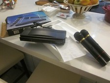 ELECTRONIC MIC Wireless EL-1127 Professional 2 Microphone Receiver.