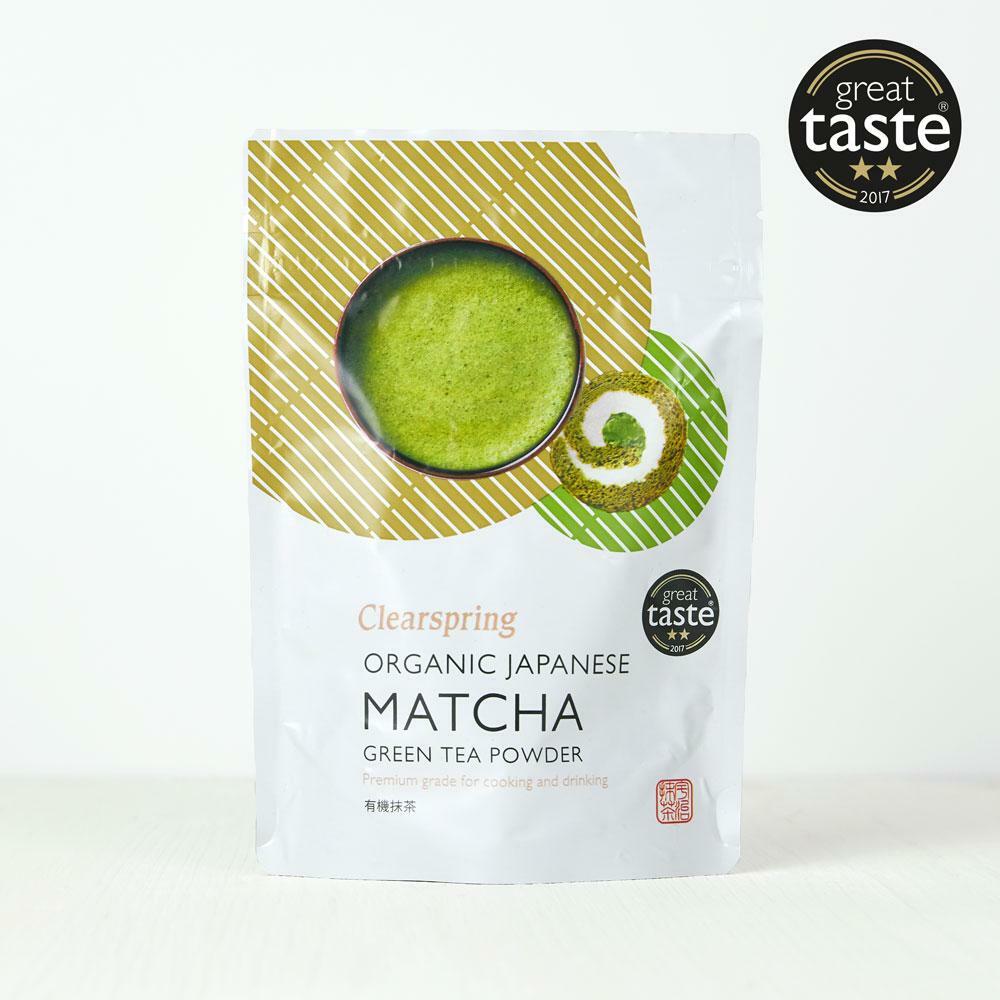 Clearspring Japanese Organic Matcha Green Tea Premium Grade 40g