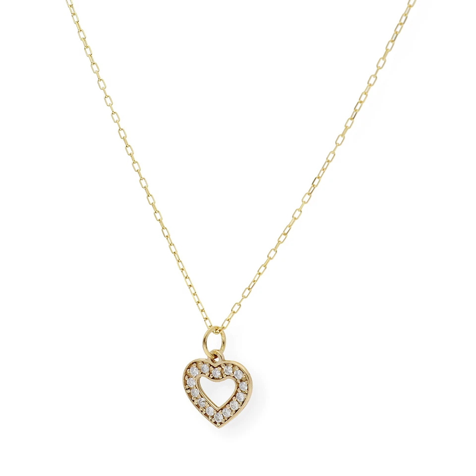 Colgante Corazón Diamantes en Oro 18 kt Complementos de Mujer Joyería de Moda - Imagen 2 de 4