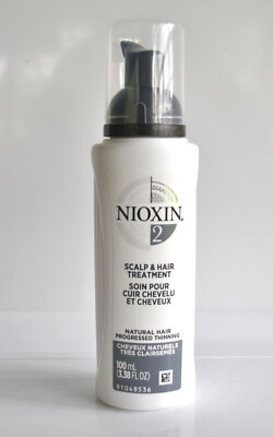 NIOXIN SYSTEM 2 Scalp & Hair Treatment (Natural Hair Progress Thinning) 3.38 o