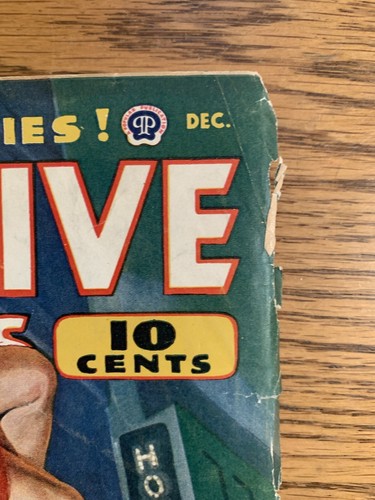 Vintage Pulp Magazine Detective Tales December 1940 Classic Cover - Picture 3 of 13