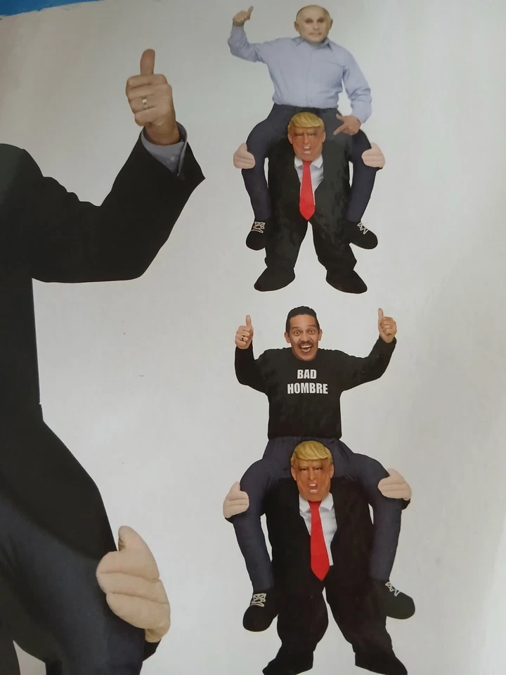 Carry Me Mr. President MAGA Donald TRUMP Costume - Image 2 of 4