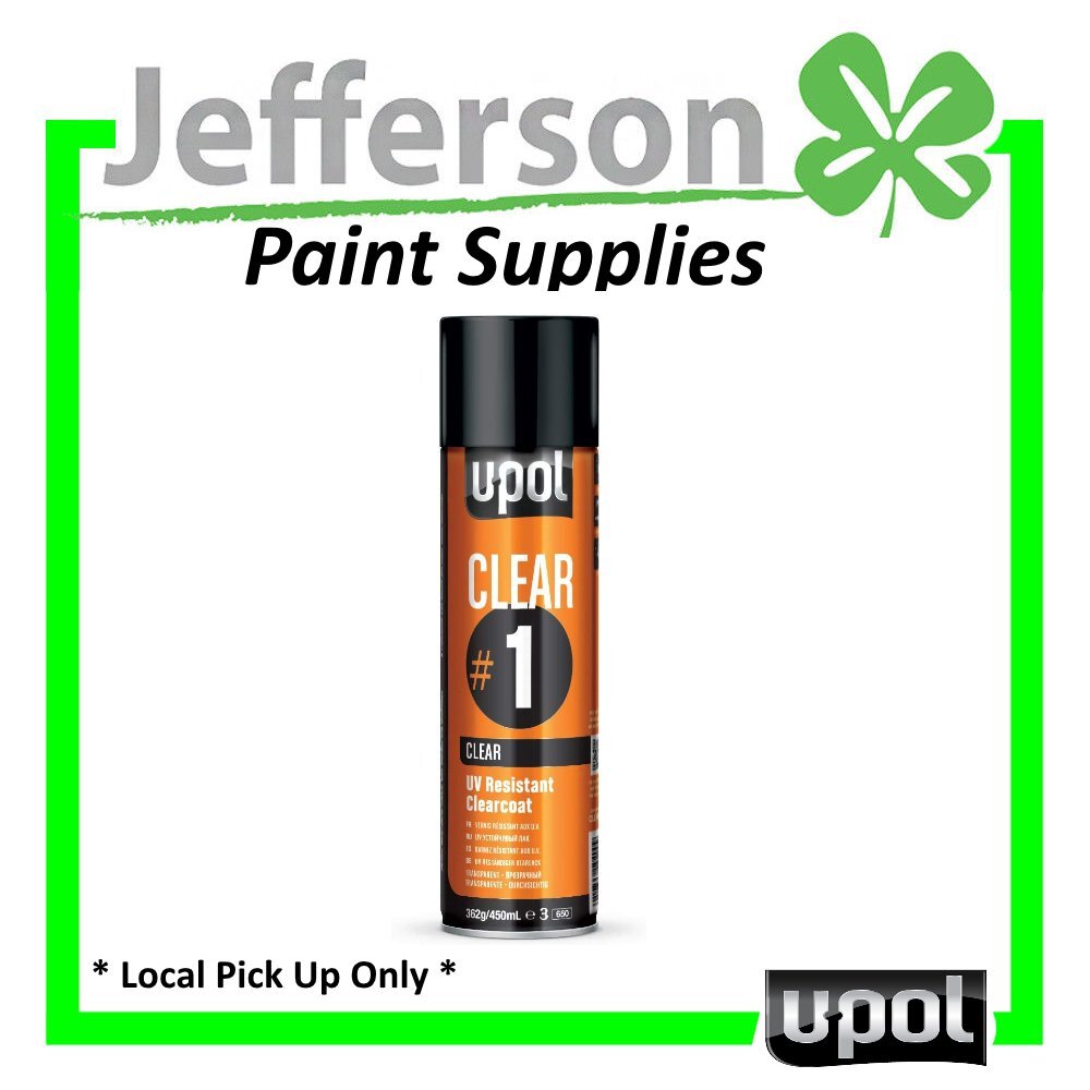 UPOL CLEAR 1 UV RESISTANT CLEAR COAT 450ml eBay