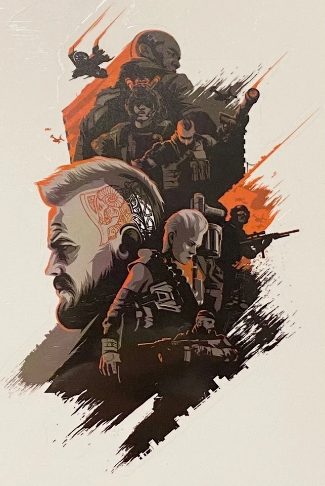 Adult Balaclava LOGAN GHOST FACE MASK SKI HOOD+ACTIVISION CALL OF DUTY DECAL - Image 3 of 4