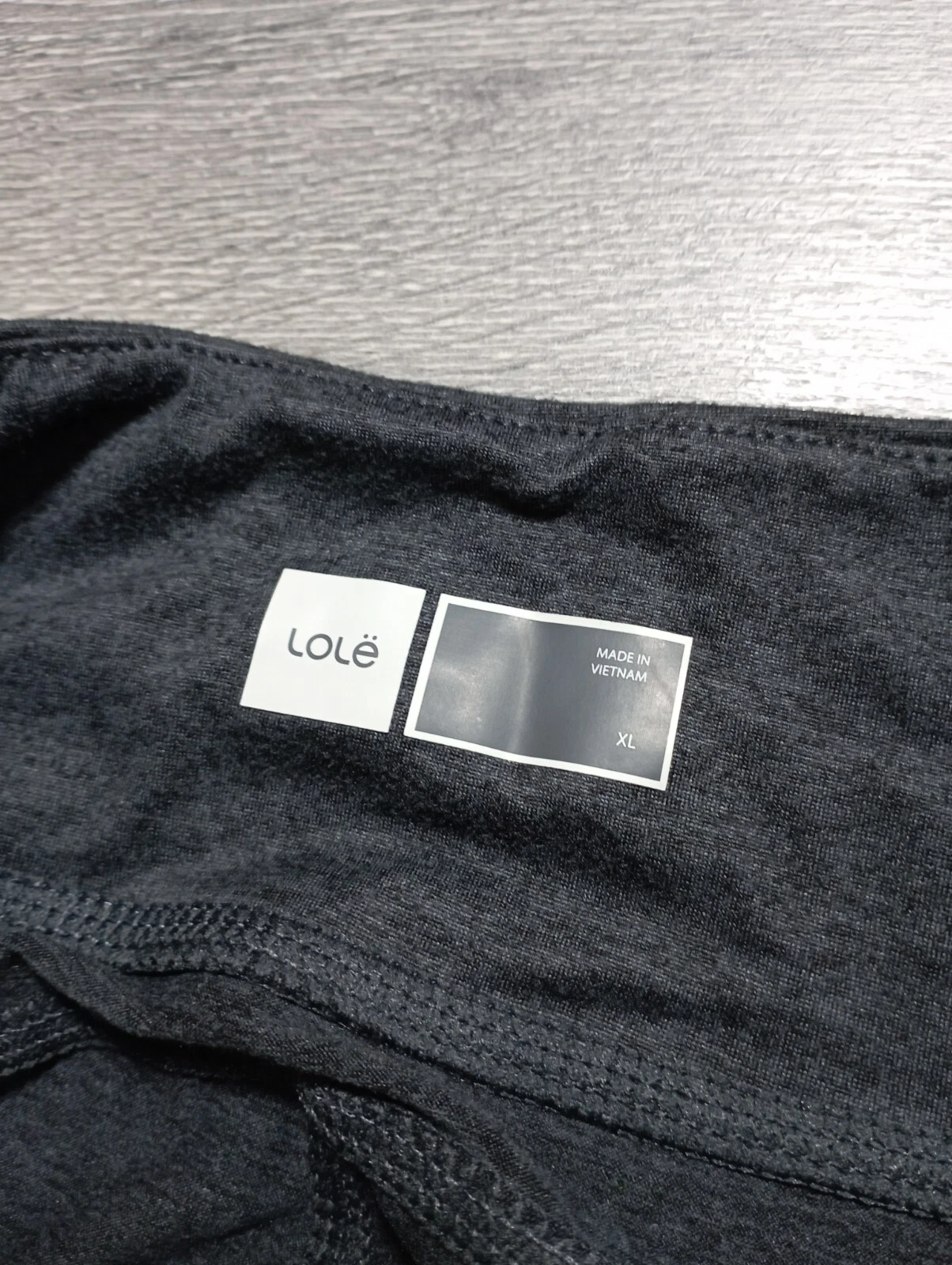 lole joggers dark drawstring casual small fabric issue pants