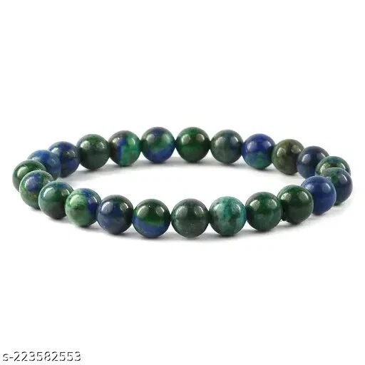 Pulsera Hakik Ágata/Verde Reiki Cristal Curativo Piedra 8 mm Pulsera Negra Foto 2 de 4