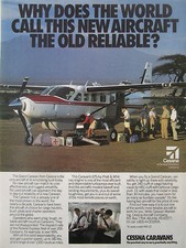 9/1991 PUB AVION CESSNA GRAND CARAVAN AIRCRAFT FLUGZEUG SAFARI LAND ROVER AD