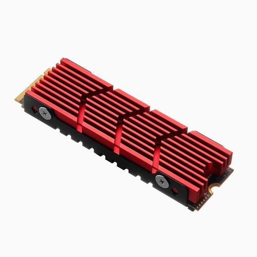 M.2 2280 Heat Sink Aluminum Alloy SSD Cooler for PS5 Game Console (Red) UK - Bild 3 von 8