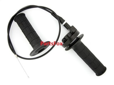 Twist Throttle Cable+Hand Grips For 110cc 125cc 140cc CRF50 SSR - Foto 4