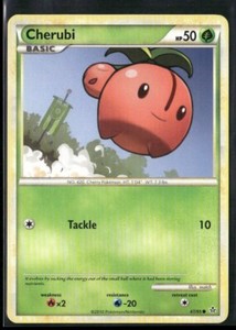 Pokemon TCG Cherubi 47/95 HGSS Unleashed 2010