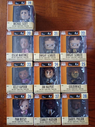 NEW THE OFFICE FUNKO POP MINI FULL SET W DISPLAY