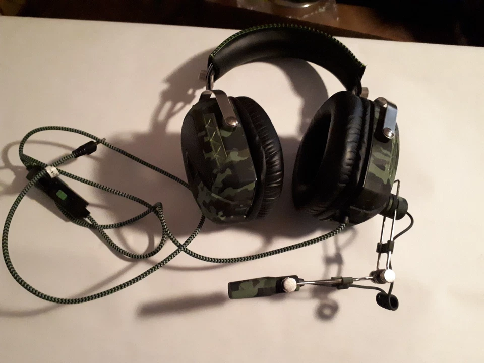 SADES USB-Audio-Over-Ear-Gaming-Kopfhörer mit Surround-Sound,Mikr - Bild 2 von 4