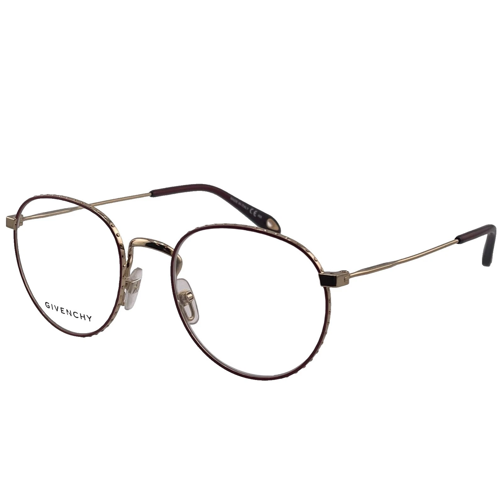 Ronda de metal Givenchy Marcos de Anteojos