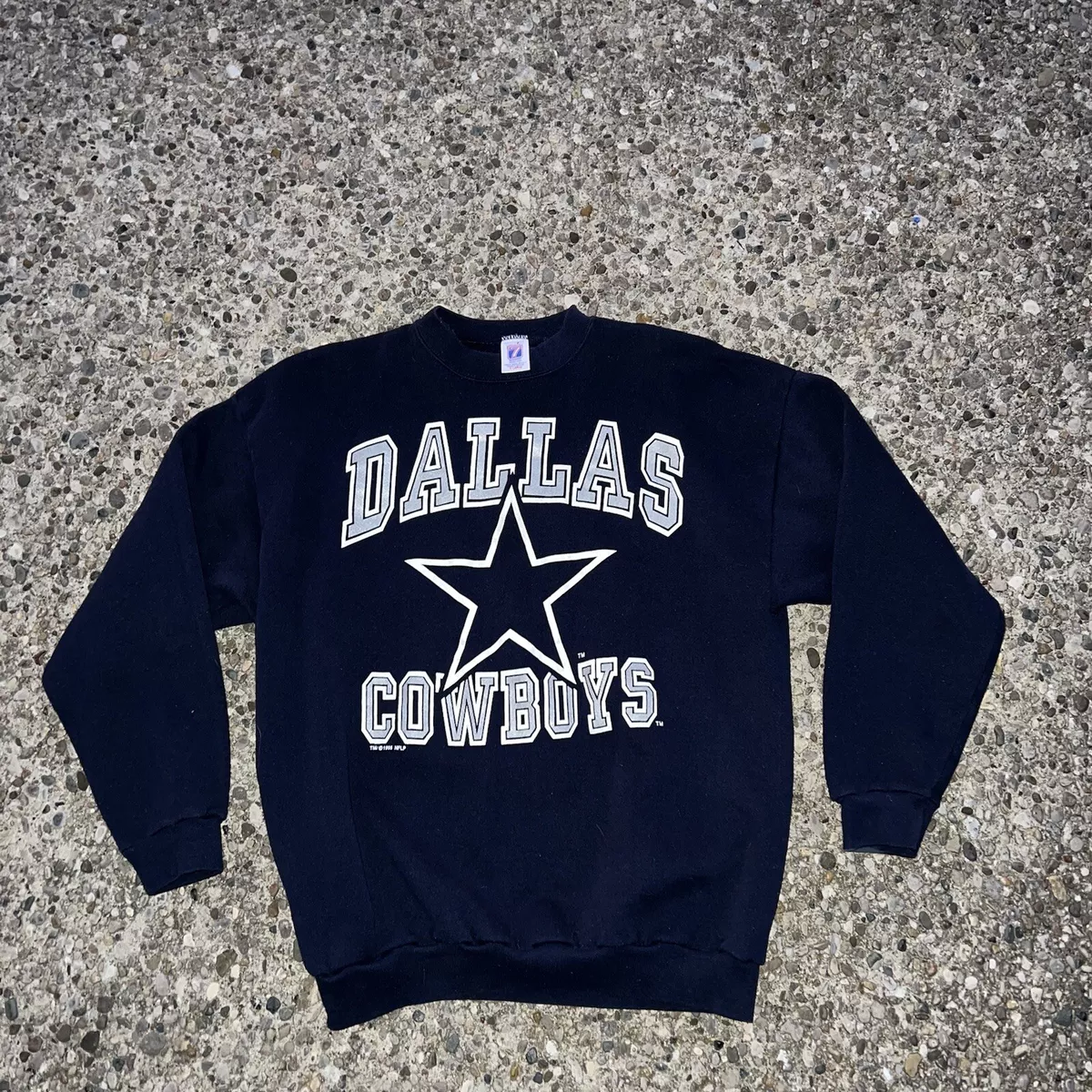 Vintage 1995 Logo 7 Dallas Cowboys Crewneck Sweatshirt Sz Xl Good Condition