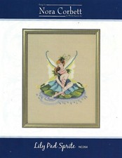 "LILY PAD SPRITE NC264" NORA CORBETT CHART  EMBELLISHMENT PACK