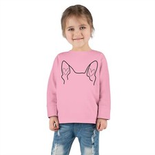 Doggy Ears Toddler Long Sleeve Tee