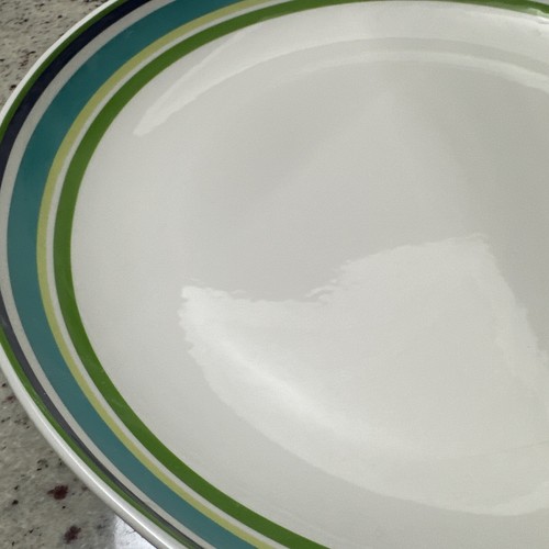 LENOX KATE SPADE 2pc WICKFORD CAFE STRIPE CHIP /DIP WHITE STRIPE SET BNWOT - Picture 11 of 14