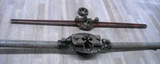 2 PCS Vintage  Greenfield Pipe Threader & ARMSTRON NO 2 DIE PIPE THREADER FREE S