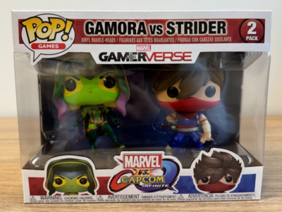 GAMORA VS STRIDER 2 PACK Funko Pop! MARVEL VS. CAPCOM INFINITE