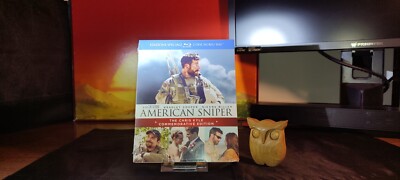 American Sniper 2014 Chris Kyle Commemorative Special Edition Blu-ray 1080p Rare