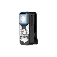 Olight Oclip Clip Black Eagle Edition Light w/White Red Light, 300 L, 70 M
