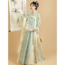 One-Piece Full Set Spring Chinese Style Hanfu Women's Tang Daily Wear Dress