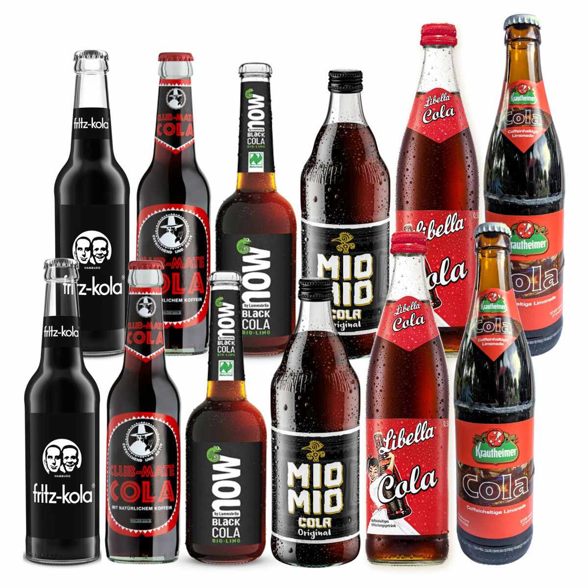 Cola Limonade Probierpaket 12 Flaschen