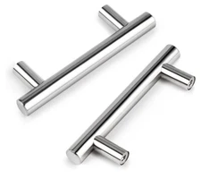 Probrico 20 Pack Polished Chrome Drawer Pulls 3" Hole Center- NEW