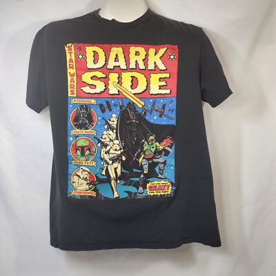 Star Wars The Dark Side T Shirt Tee Size Large Graphic Comic Darth Vader