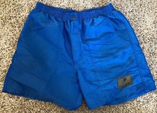 Vintage 90s Ocean Pacific OP Swim Trunks Bathing Suit Board Shorts USA Large