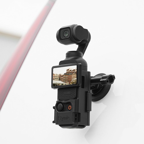 For DJI OSMO POCKET 3 Camera 1/4 Magnetic Car Bracket Base Mount Adapter Black - Picture 21 of 26
