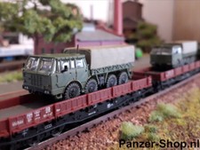 Tatra 813 Pritsche, Plane, DDR LKW, NVA, Spur N, 1:160, Unbemalt, Minitanks
