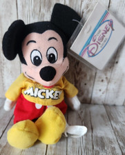 Disney Store Mickey Mouse "The Spirit Of..." 8in Beanie Bag Plush W/ Tags