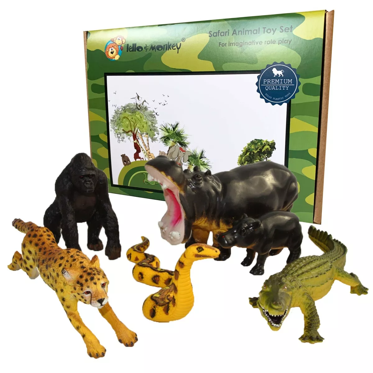 Wild animals best sale toys zoo