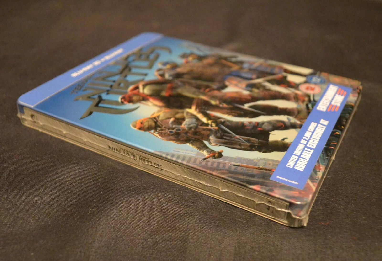 Blu Ray Movie Steelbook - Teenage Mutant Ninja Turtles 1 2014 with 3D