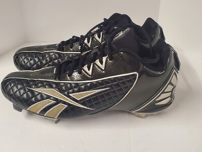 Reebok Baseball Cleats Authentic Collection Black/White 