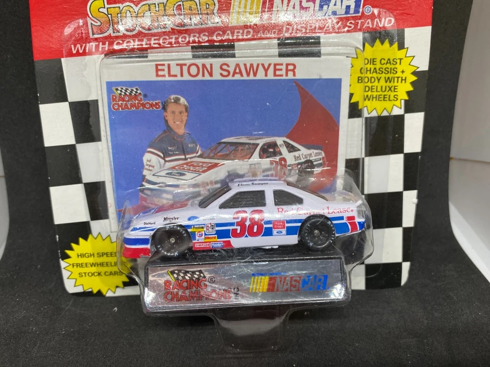 VINTAGE Racing Champions Stock Car 1994 Edition ELTON SAWYER 1/64 Scale NASCAR - Image 3 of 4