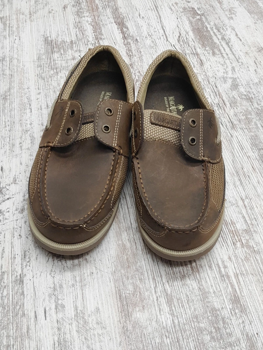 Jimmy Buffett Margaritaville Deck Boat Shoes Soles of the Tropics Size 8.5