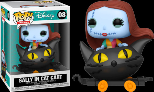 NBC SALLY IN CAT CART 3.75"" POP VINYL FIGURE FUNKO 08 UK SELLER POP TRAINS